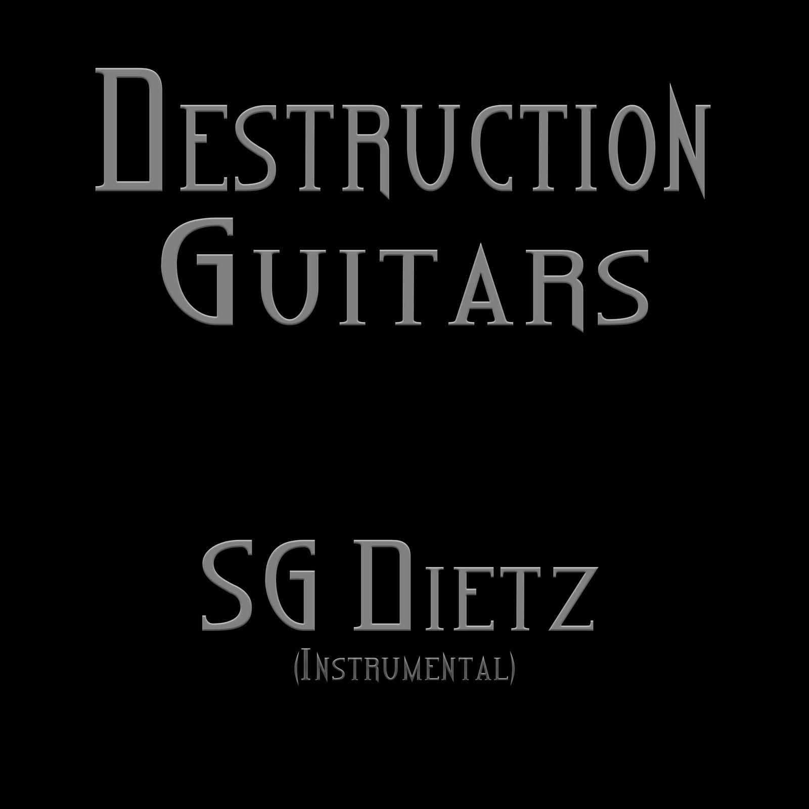 Destruction Guitars cover art
